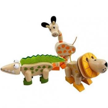 Jouets en bois Animaux de la Savane Sassi