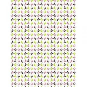 Décopatch 20 Feuilles Motif Colombes Blanches