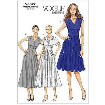 Vogue V8577 Misses' Dress Pattern