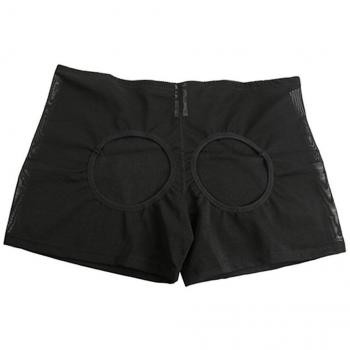 Realove Femme Ventre Croisé Sous-Vêtements Noir XL