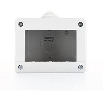 Bticino idrobox luna custodia ip55 2 posti stagna da esterno