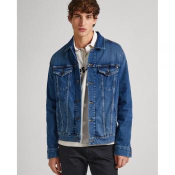Cazadora vaquera de hombre efecto desgastado Pepe Jeans