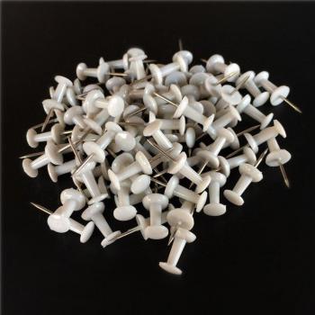 Large Head Colored Push Pins, 100 Pieces