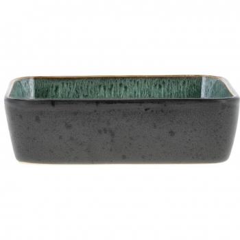 Plat rectangulaire Bitz 14x19 cm Black-green