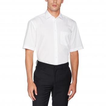 Seidensticker Herren Businesshemd Comfort Bügelfrei, Weiß