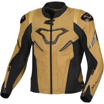 Cuir Moto Macna Pointer Noir Bruns Perforé 52