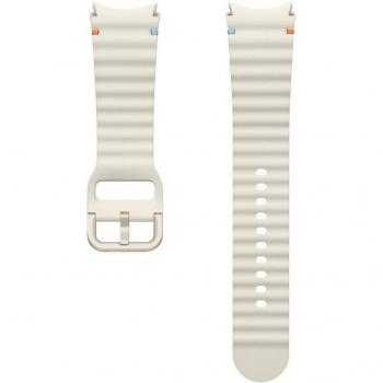 Bracelet sportif Galaxy Watch 4/5/6/7 – 20 mm M/L crème