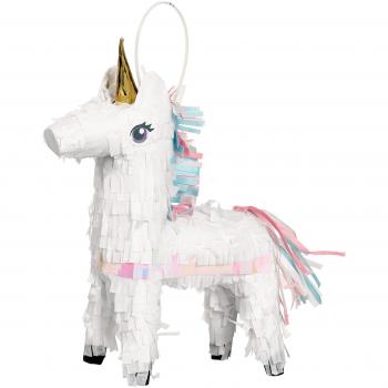 Pignatta unicorno colorata 18cm