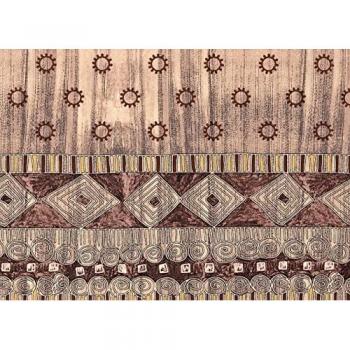 Set Coprisedia Imbottito Sequoia – 4 Pezzi Beige Made in Italy