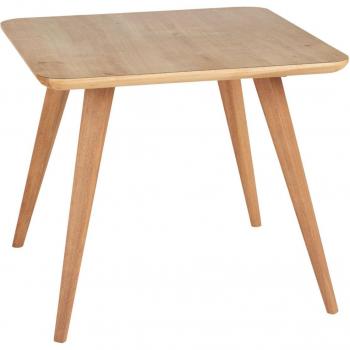 Table Basse Carrée Duneo, Chêne Naturel VEGA 55x55x45