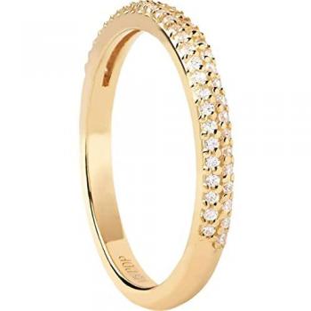 P D Paola Fingerring PdPaola Damen-Damenring 925er Silber Zirkonia