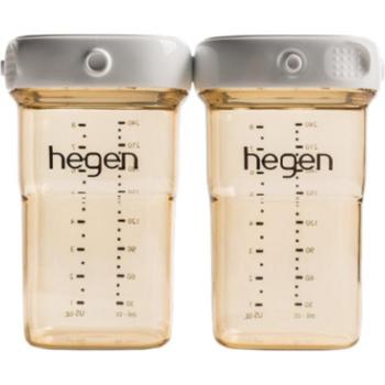 Hegen 240ml Breast Milk Storage PPSU Bottles, 2-Pack