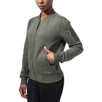 Damen Bomber‑Jacke Urban Classic „Olive” – Gr. 34 (XS)