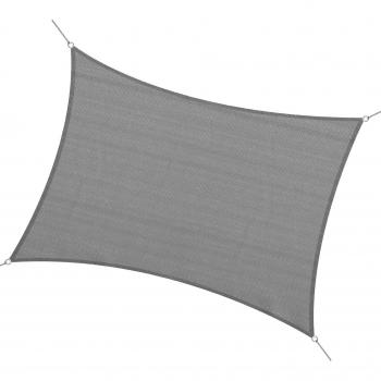 Outsunny 4 X 3m Sun Shade Sail Outdoor Sunscreen Awning
