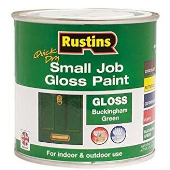 Rustins Quick Dry Small Job Gloss Paint Buckingham Green 250ml
