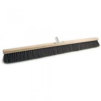 FP Scopa Arenga: Manico Metallo Piatto + Legno L.1000mm Sorex