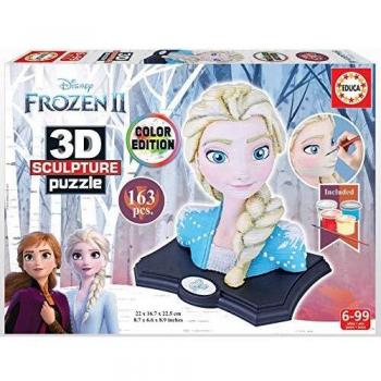 Frozen II Disney Color Edition puzzle 3D Sculpture 163pcs Educa 18374