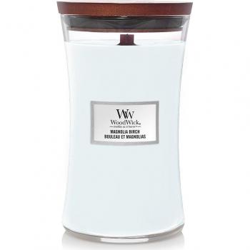 WoodWick Magnolia Birch Candle Large Hourglass