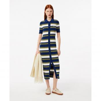 Moda Deportiva: Vestido de Rayas Lacoste