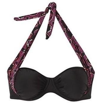 Top Bikini Mujer Beco Summer of Love Negra y Morada 40