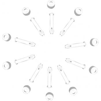 2.36 Replacement Joint Pins & Seals for Intex Pools 13ft-24ft