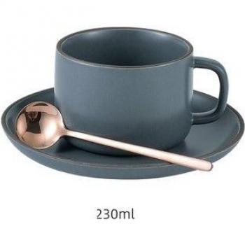 Céramique Mat Bohème 230 ml – Ensemble Café-Thé