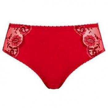 Conturelle Provence Taillen‑Slip (Rot) – mittelhoher Beinausschnitt