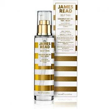James Read Coconut Dry Oil Self Tan, Light Tone, 100ml