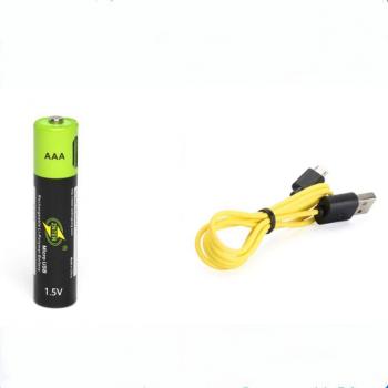 ZNTER 1,5 V AAA Lithium‑Polymer Powercell – 600 mAh, USB‑aufladbar