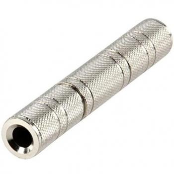 CABLEPELADO Adaptador Audio Mono Empalme Jack 6.35 Hembra