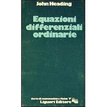 Equazioni differenziali ordinarie
