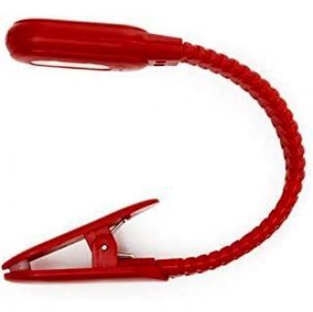 Iluminador de Libro Rojo Kikkerland (Recarga)