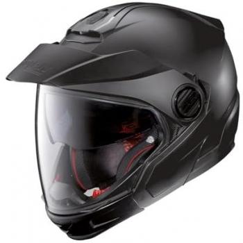 Casque Jet Nolan N40-5 GT Classic N-COM Flat-Noir taille : L