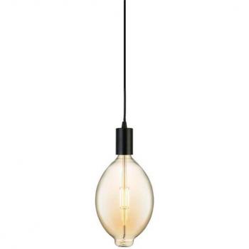 Decorazione Palloncino LED 8W, 800 Lumen, 2200K, Filamento Ambra