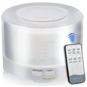 Diffusore Oli Essenziali Kbaybo Newkbo Bianco Cangianti 500 ml