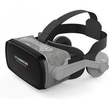 Shinecon VR Helm 3D Brille für Smartphones 4,7-6 Zoll