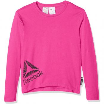 Reebok G Es Ls Tee Langarm T-Shirt für Kinder