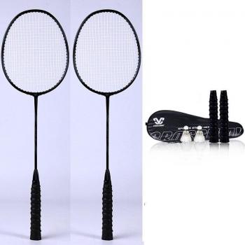 Raquetas de bádminton ultraligeras, 2 piezas