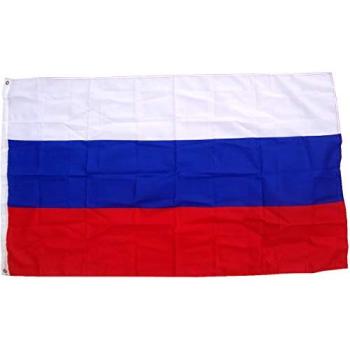 Russland Flagge 90x150 cm, 2 Ösen, 100 g/m² – Hissflagge für Mast