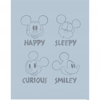 Tamaño 40x50: Cartel Mickey Azul Komar