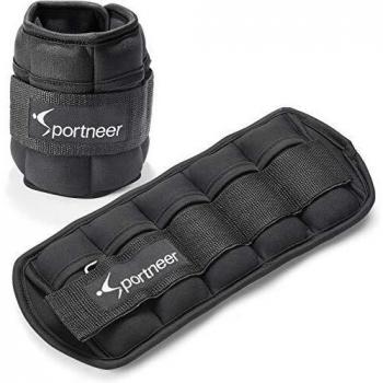 Sportneer Adjustable Ankle Weights Set