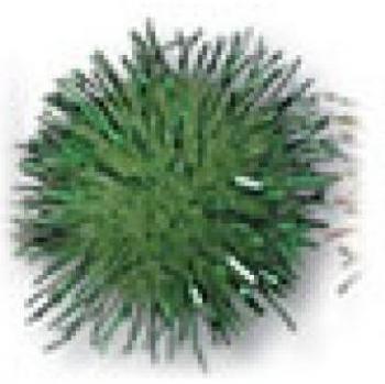 Trimits 0.7 cm Green Metal Pom Poms (Pack 100)
