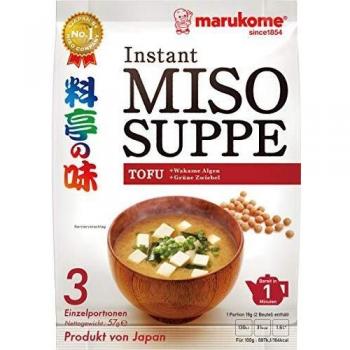 Instant Miso-Suppe mit Tofu