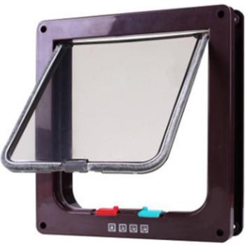 Cat and Dog Flap Door with 4 Way Lock System