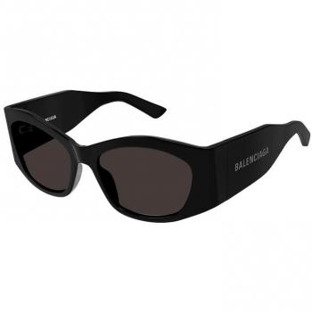 Gafas de Sol Balenciaga BB0329S, Tamaño 56 MM, Negro