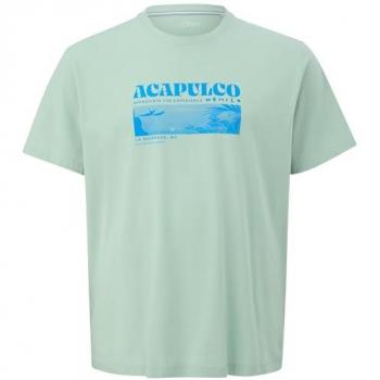 S.Oliver Rundhals T-Shirt in Oliv