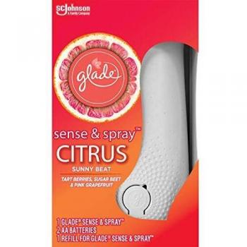 Glade Aroma Sphere, Citrus Sunny Beat, Refill for S&S Holder, 18ml x 4