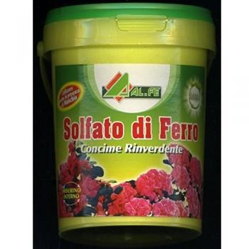 Fertilizzante solfato di ferro rinverdente per prati, 1 chilo