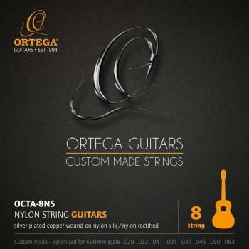 Cuerdas de concierto Ortega OCTA-8NS
