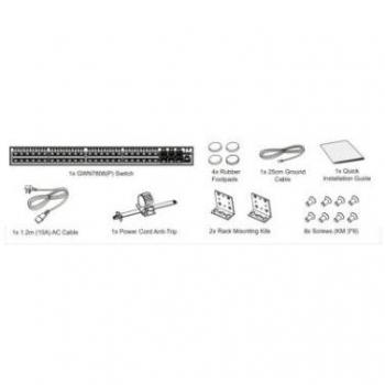 Switch Gestionable Grandstream GWN7806 48 Puertos RJ45 y 6 SFP+, Fuente Interna